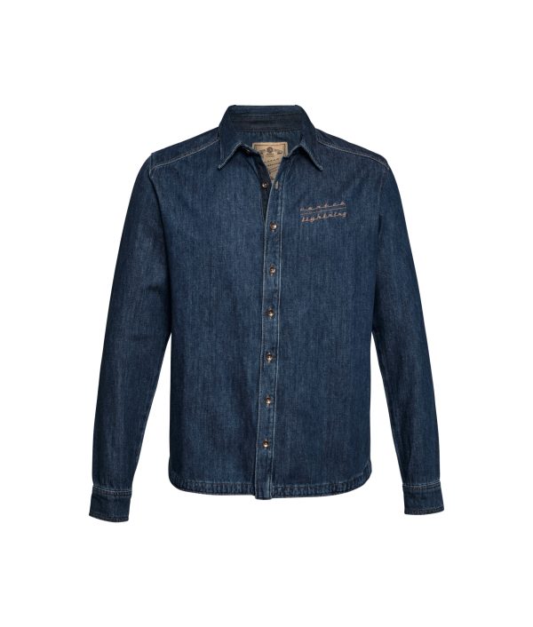 Hemd, DENIM CONTRA, maat XXL
