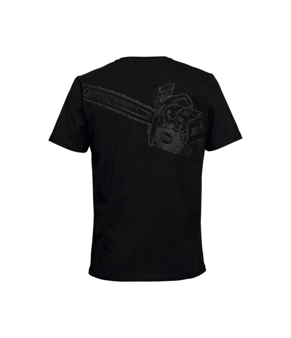 T-Shirt MS 500i BACK, zwart, maat S - Afbeelding 2