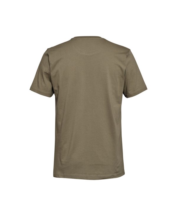 T-Shirt SUSTAINABLE BASIC, groen, maat L - Afbeelding 2