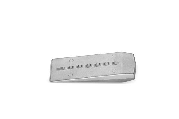Velwig, aluminium, 12 x 4 cm