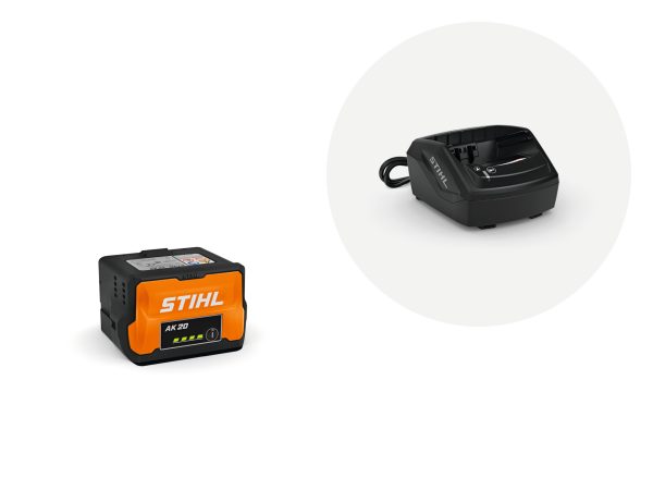 Starterset, met accu AK 20 en lader AL 101
