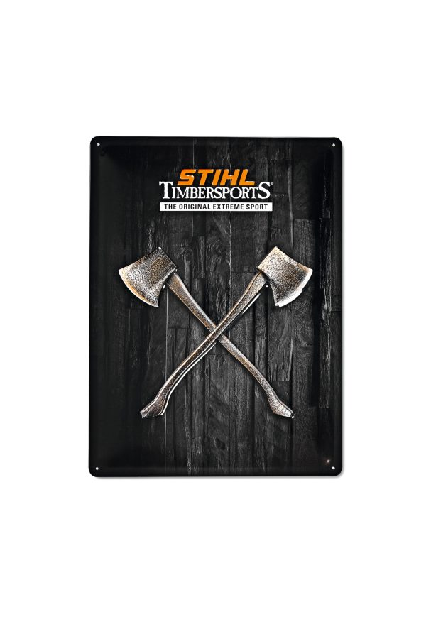 Metalen plaat, STIHL TIMBERSPORTS®