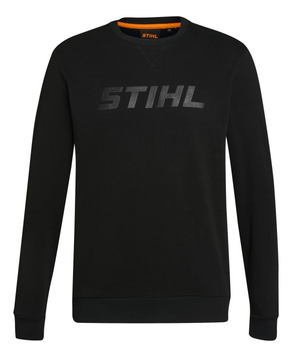 Sweatshirt LOGO, zwart, maat S