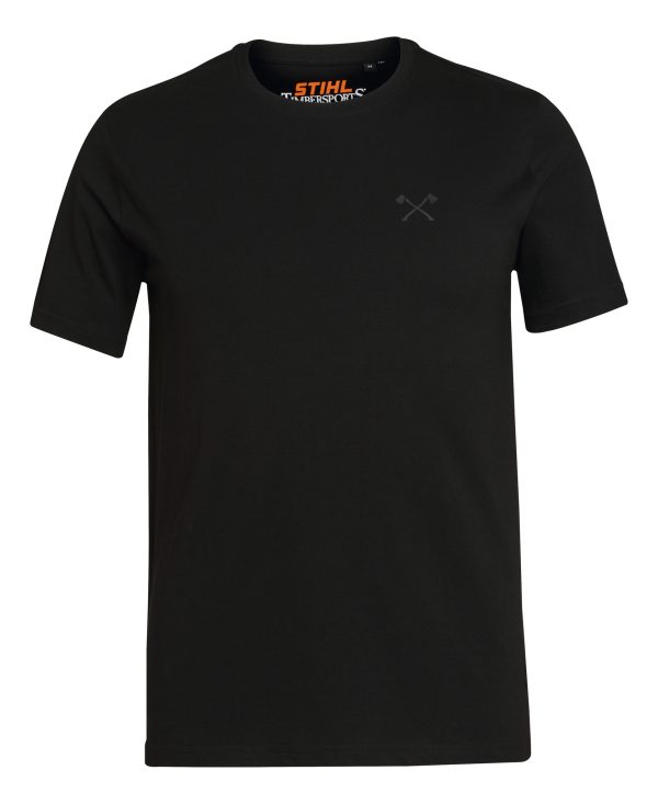 T-shirt SMALL AXE, zwart, maat M