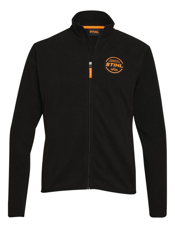 Fleecejack STIHL, zwart, maat XXXL