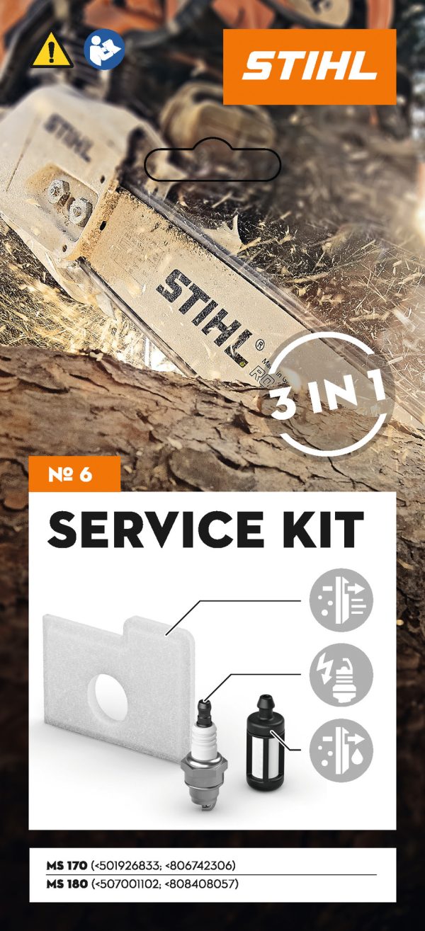 Service Kit 6, voor MS 170 en MS 180 - Afbeelding 2
