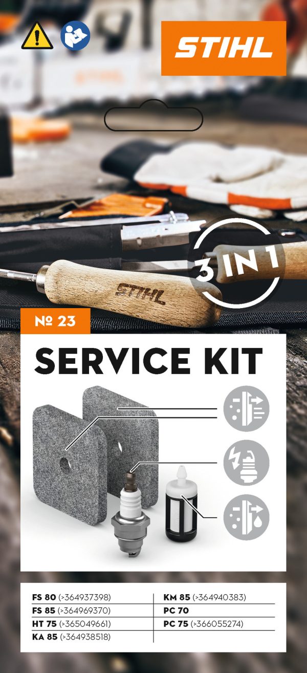 Service Kit 23, voor FS 80, FS 85, HT 75, KA 85, KM 85, PC 70 en PC 75 - Afbeelding 2