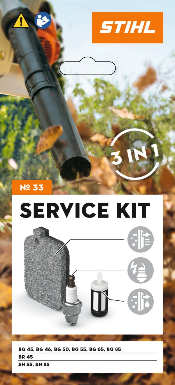 Service Kit 33, voor BG 45, BG 46, BG 50, BG 55, BG 65, BG 85, BR 45, SH 55 en S - Afbeelding 2