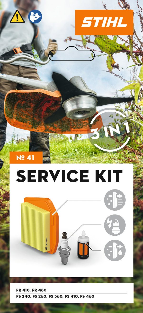 Service Kit 41, voor FR 410, FR 460, FR 480 C-E, FS 240, FR 260 en FR 360 - Afbeelding 2