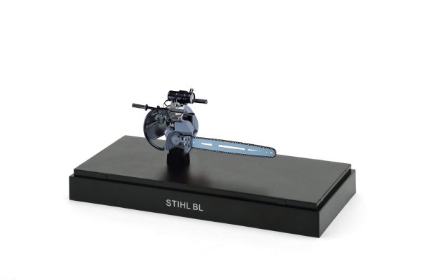 Schaalmodel historische kettingzaag, type BL