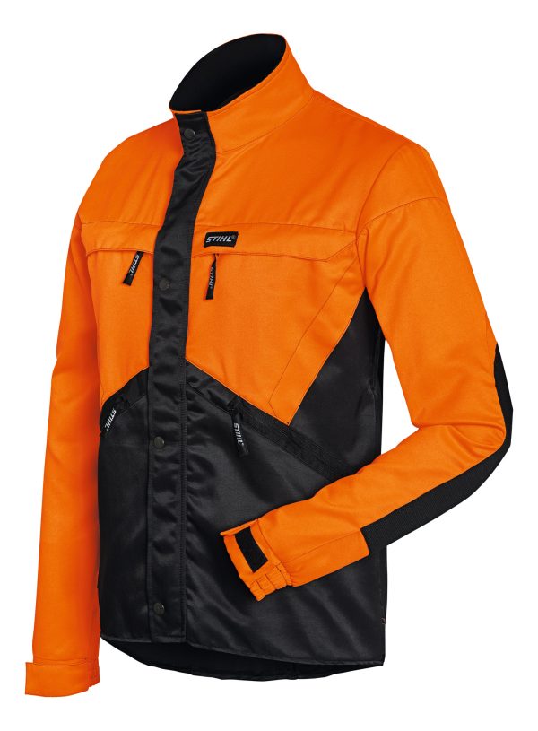 Jack, DYNAMIC, maat XL, antraciet/refl. oranje