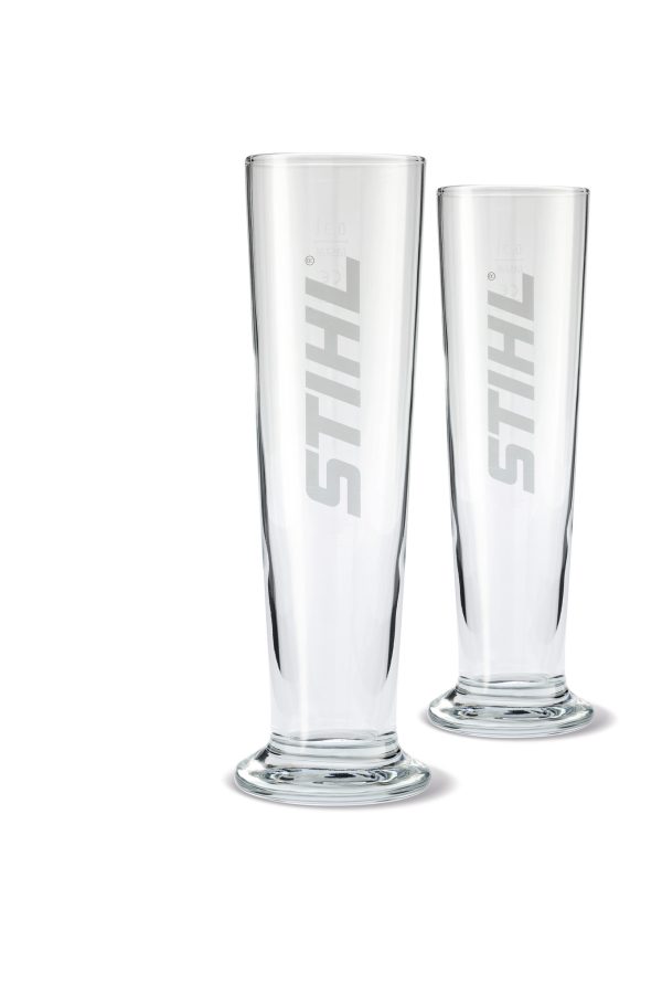 Set met 2 bierglazen, 0,3 l