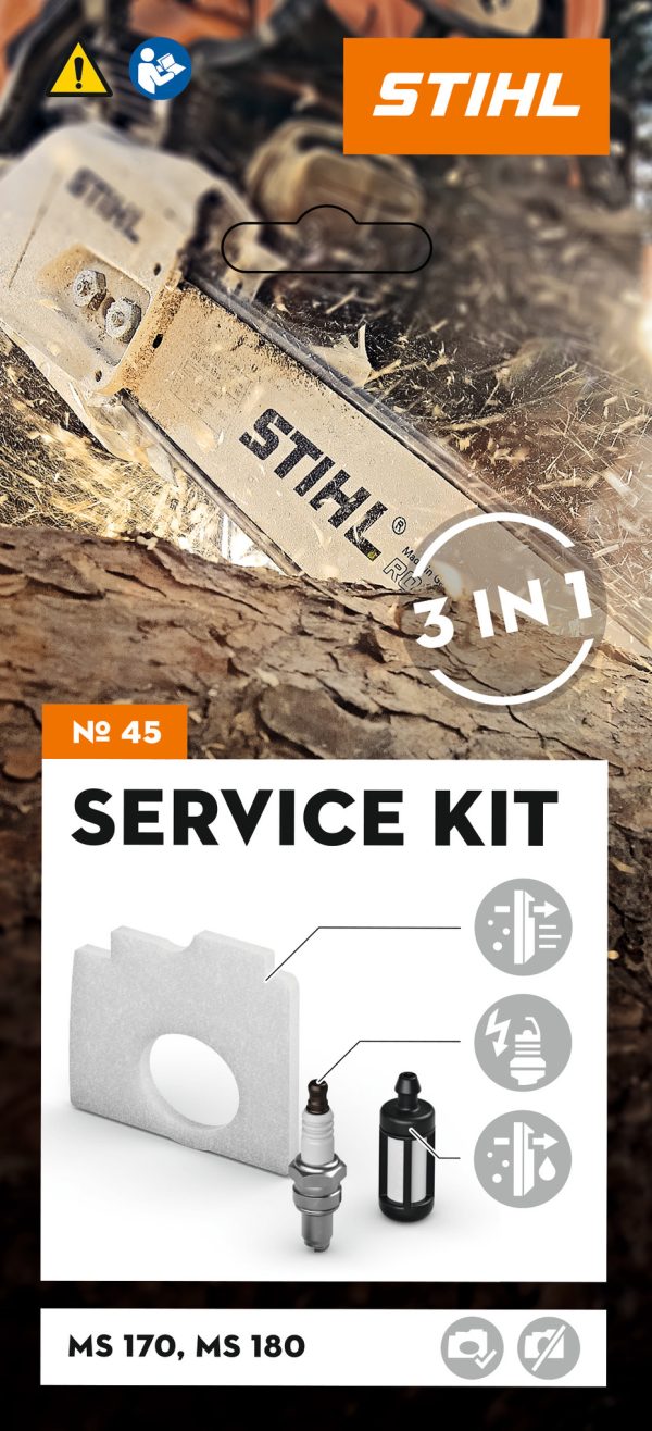 Service Kit 45, voor MS 170 en MS 180 - Afbeelding 2