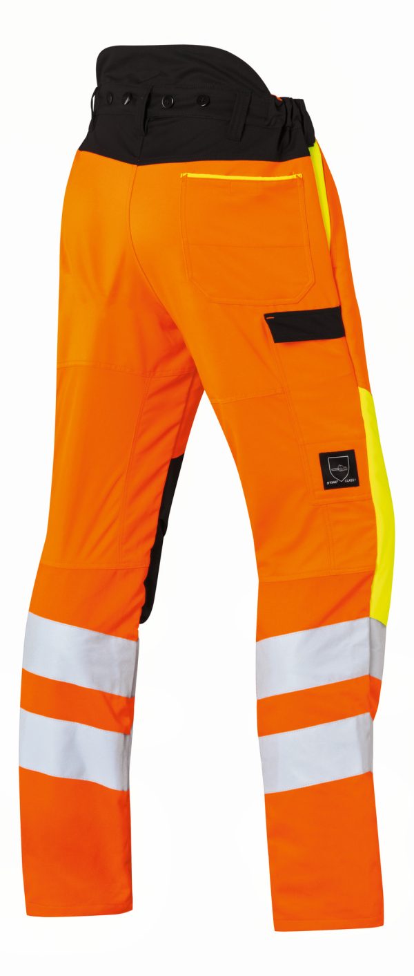 Reflecterende broek, met bescherming tegen snijwonden, Protect MS, maat XXL