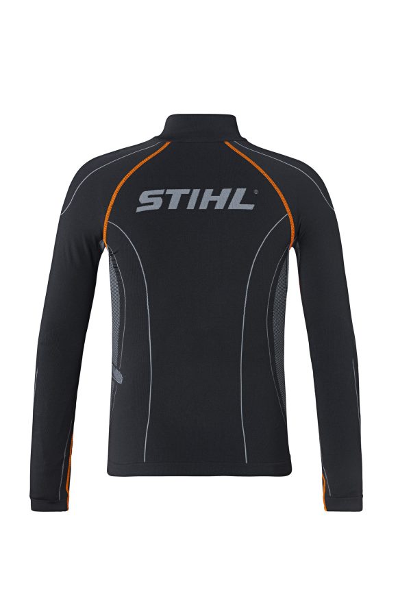 Werkshirt, lange mouw, ADVANCE, maat L, zwart - Afbeelding 2