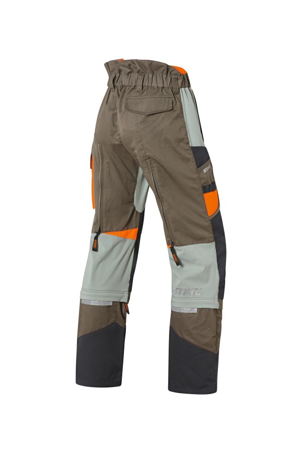 Beschermingsbroek, HS Multi-Protect, maat XXL, turf - Afbeelding 2