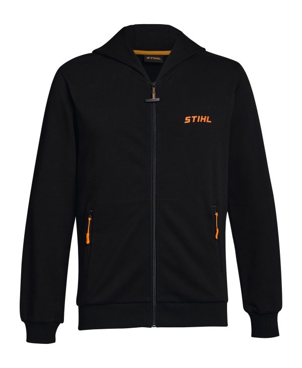 Hoodiejack, zwart,maat XL