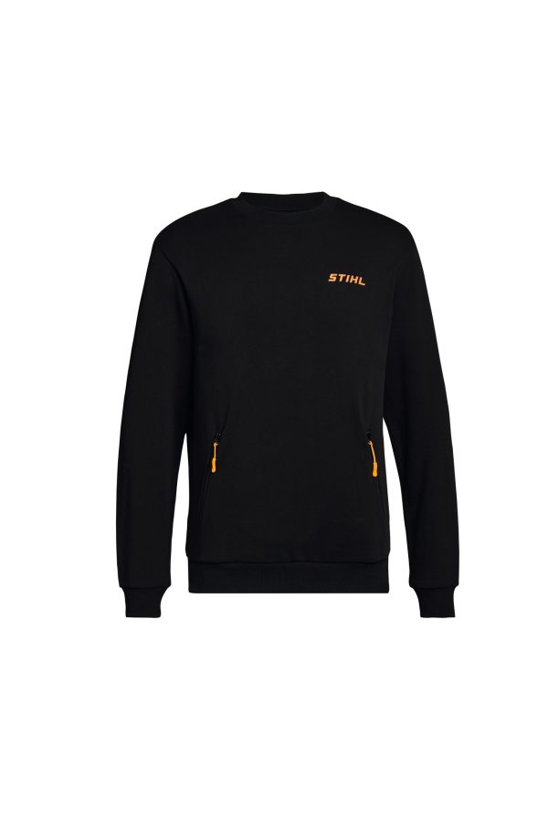 Sweatshirt LOGO, zwart, maat S