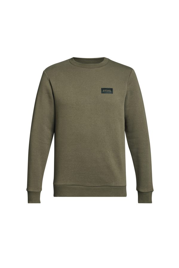 Sweatshirt LOGO SMALL, groen, maat XXXL